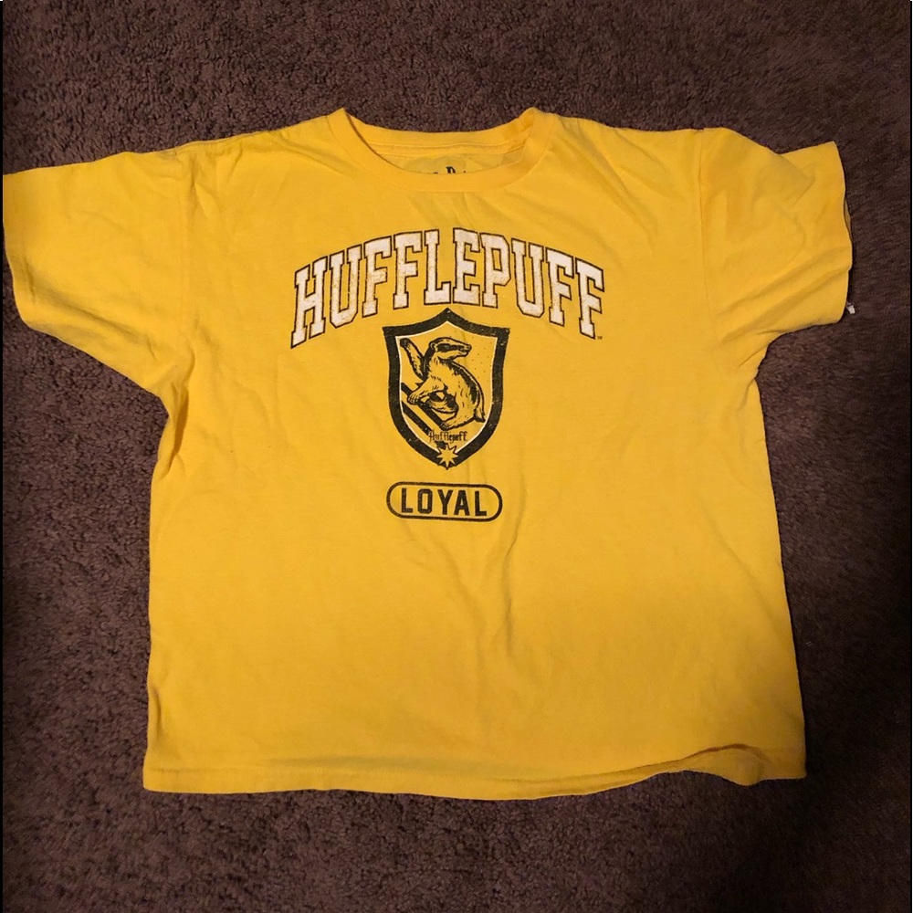 HARRY POTTER YELLOW LOYALTY HUFFLEPUFF T-SHIRT